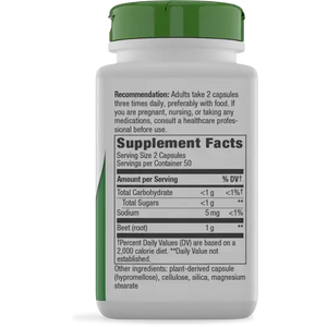 Beet Root Capsules - Supplements