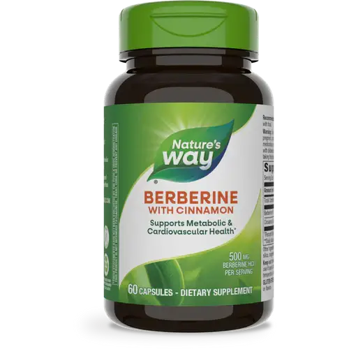 Berberine w/ Cinnamon Capsules - Supplements
