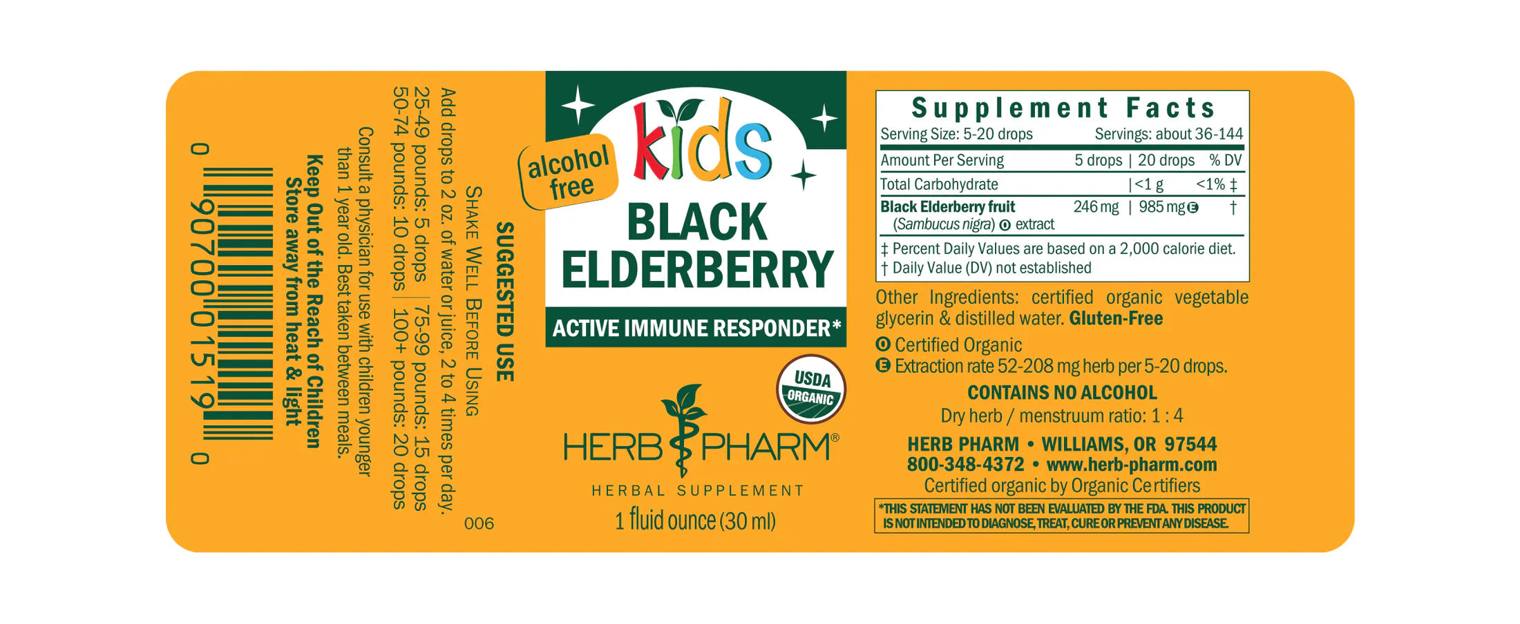 Black Elderberry Kids - Family