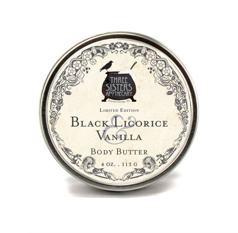 Black Licorice Vanilla Body Butter - Care