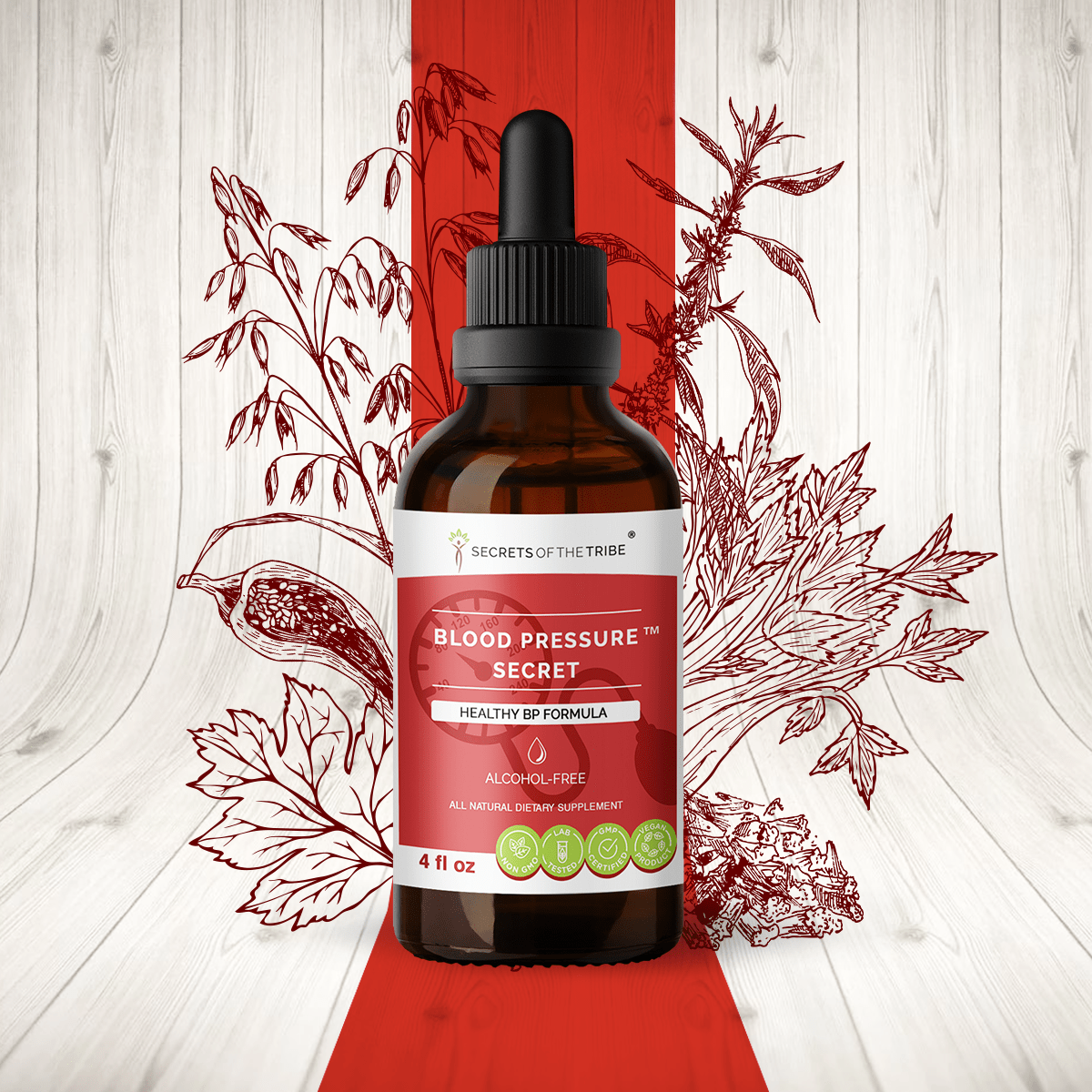 Blood Pressure Secret: Healthy BP Formula - Extracts