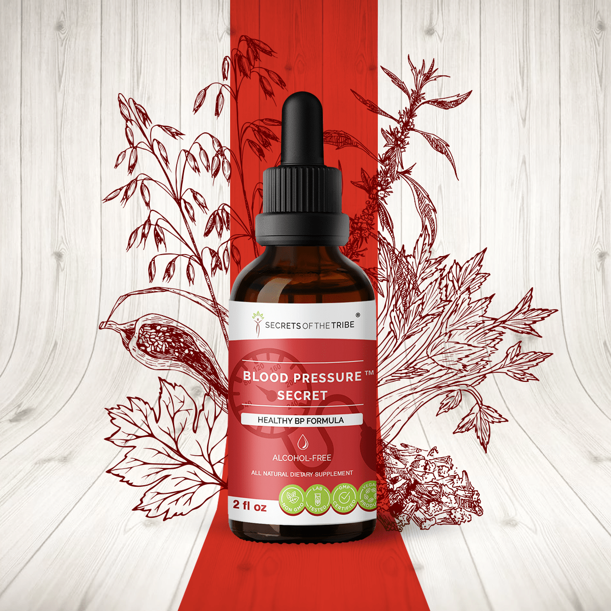 Blood Pressure Secret: Healthy BP Formula - Extracts