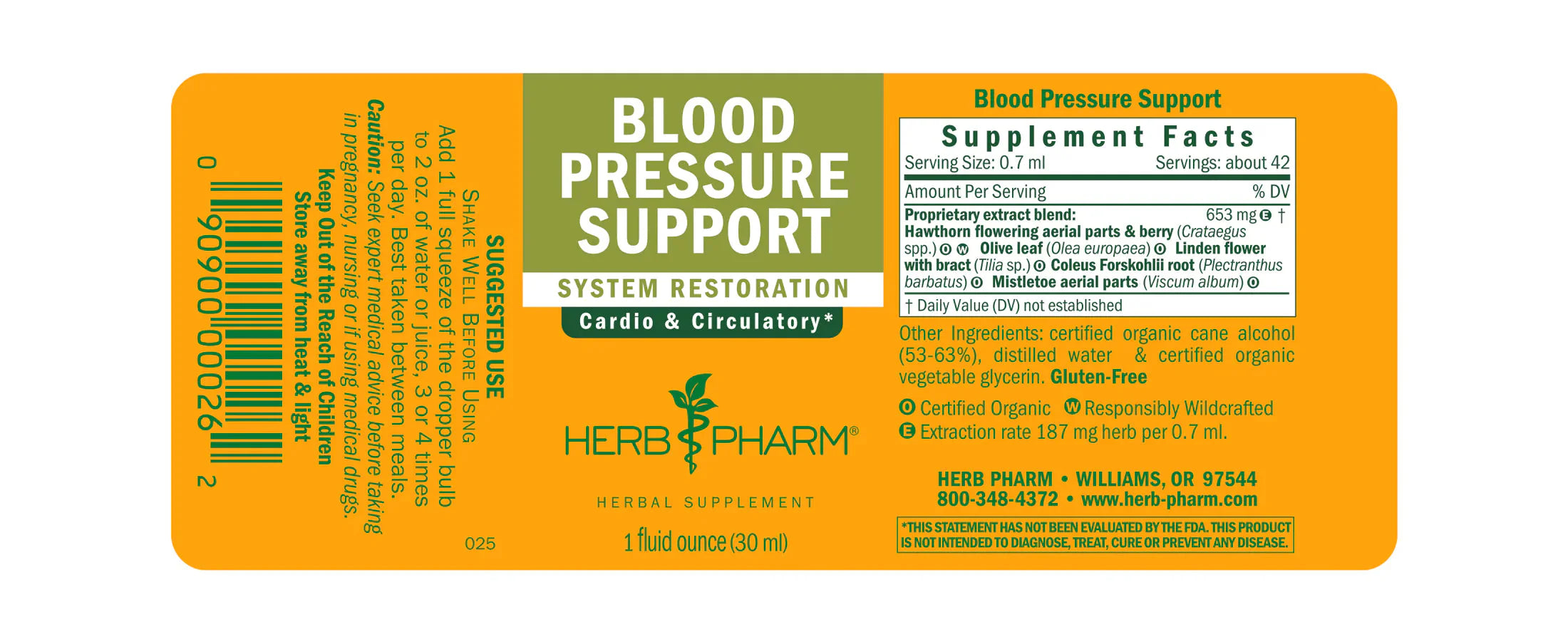 Blood Pressure Support - Extracts