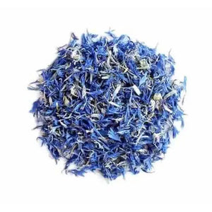 Blue Cornflower - Herbs cornflower petals provide natural color and mild flavor for teas salads crafts. These dried