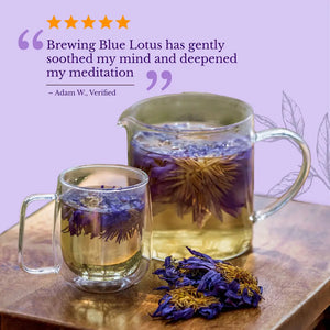 Blue Lotus Flower - Herbs flowers from Euphoric Herbals offer relaxation and stress relief. These dried feature purple