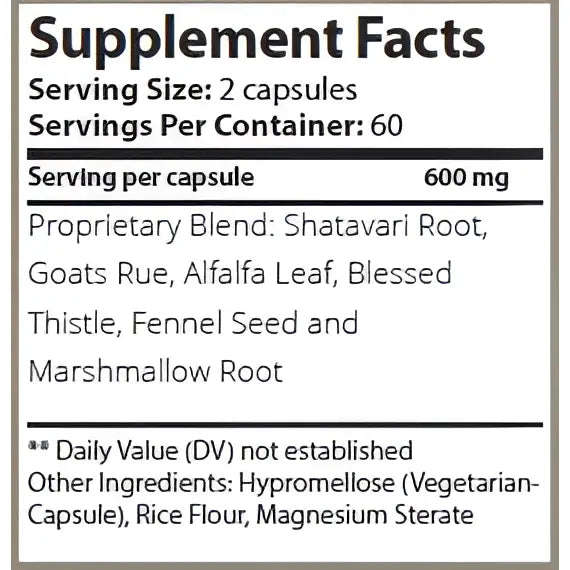 Breastmilk Boost Trio - Increase Milk Supply The contains Dairy Diva Lush Leche and Machine capsules. These herbal