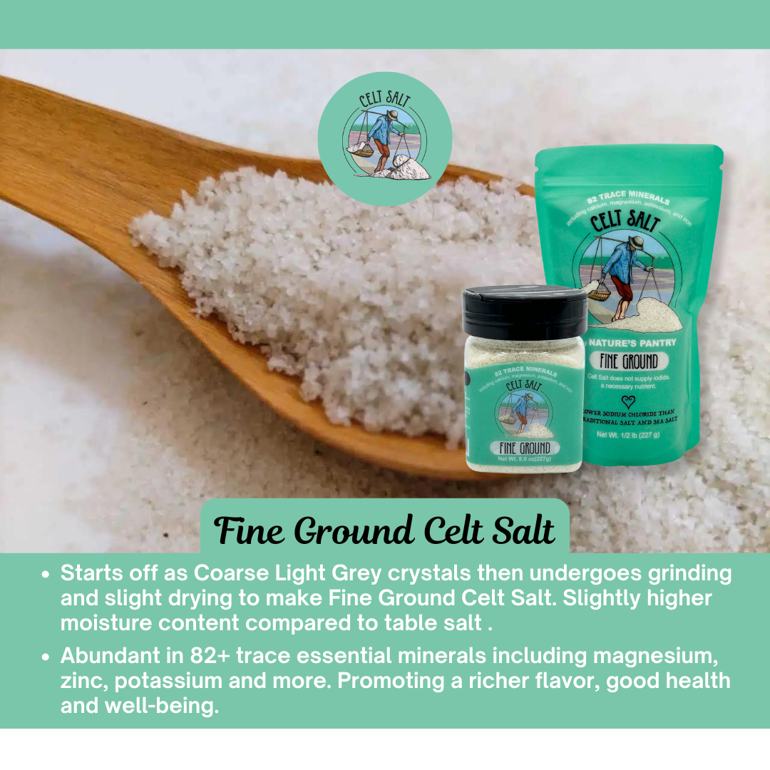 Celtic Sea Salt - Fine - Apothecary