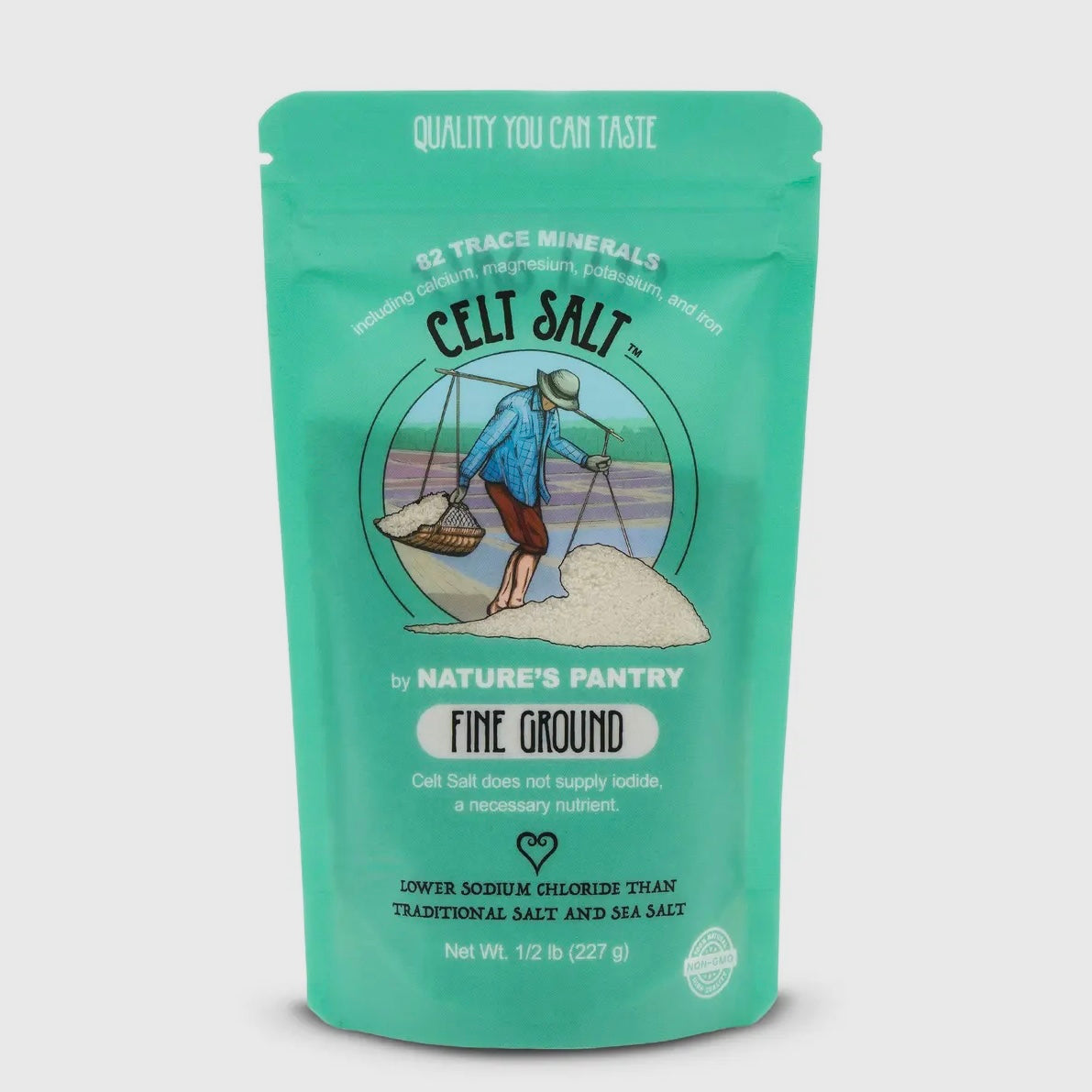 Celtic Sea Salt - Fine - FINE 8oz - Apothecary