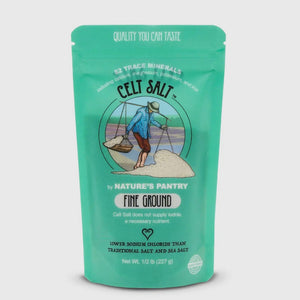 Celtic Sea Salt - Fine - FINE 8oz - Apothecary