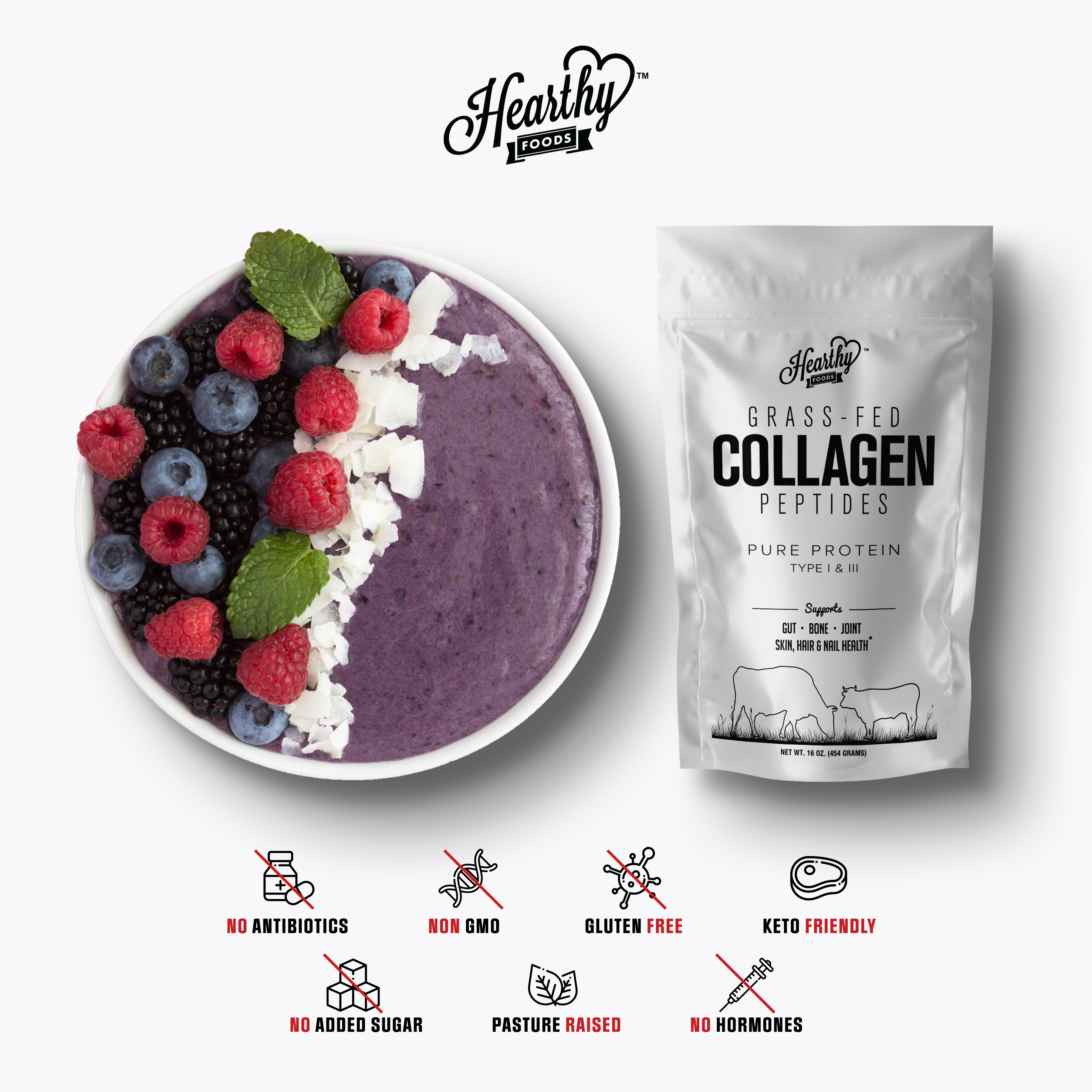 Collagen Peptides Grass-Fed - Apothecary