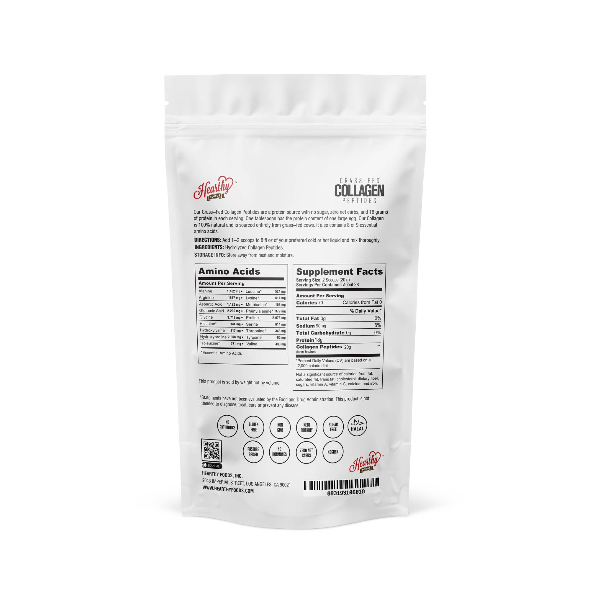 Collagen Peptides Grass-Fed - Apothecary