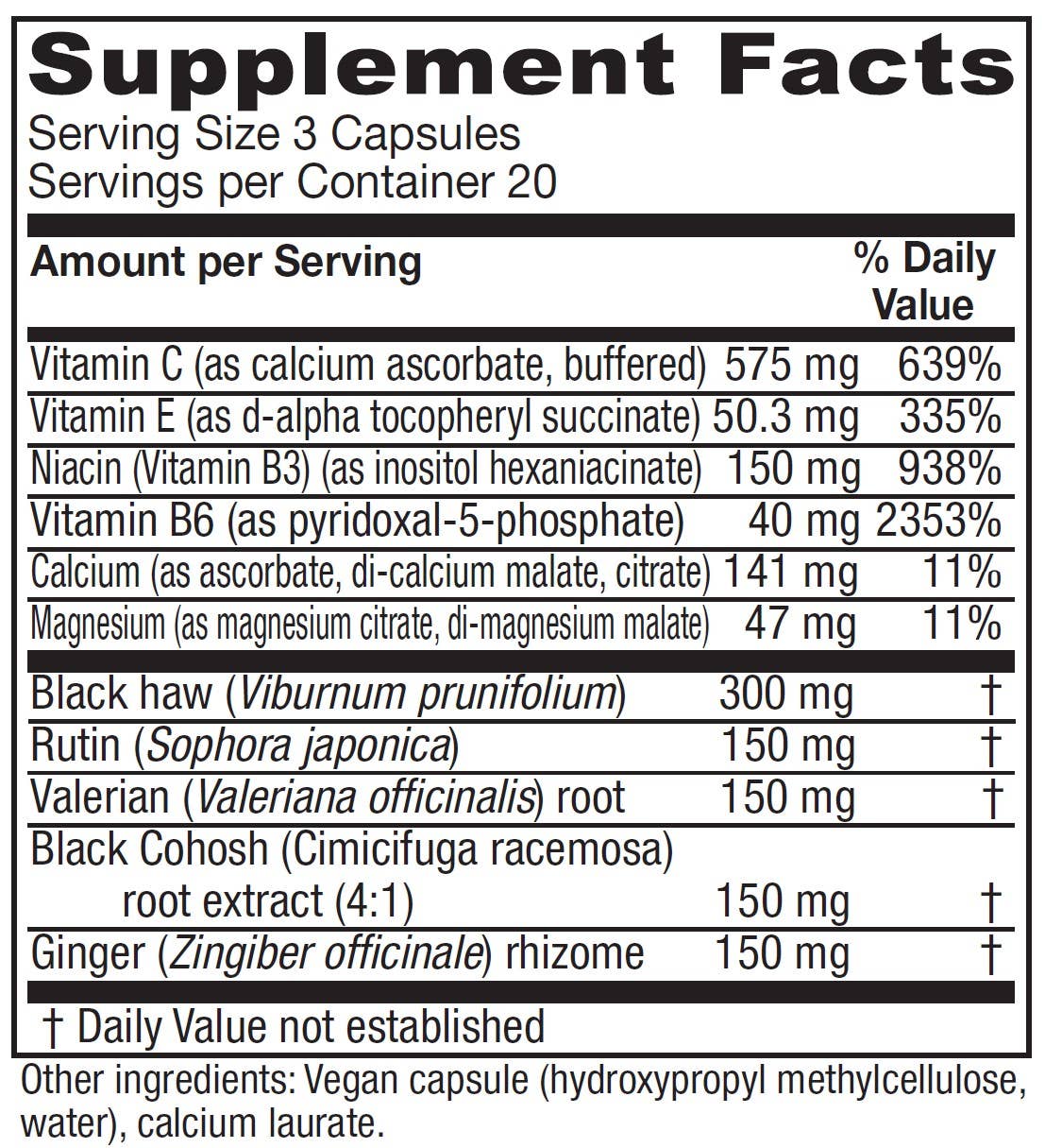 Cramp Relax Menstrual Support - Apothecary