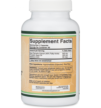 Prostate Support Supplement