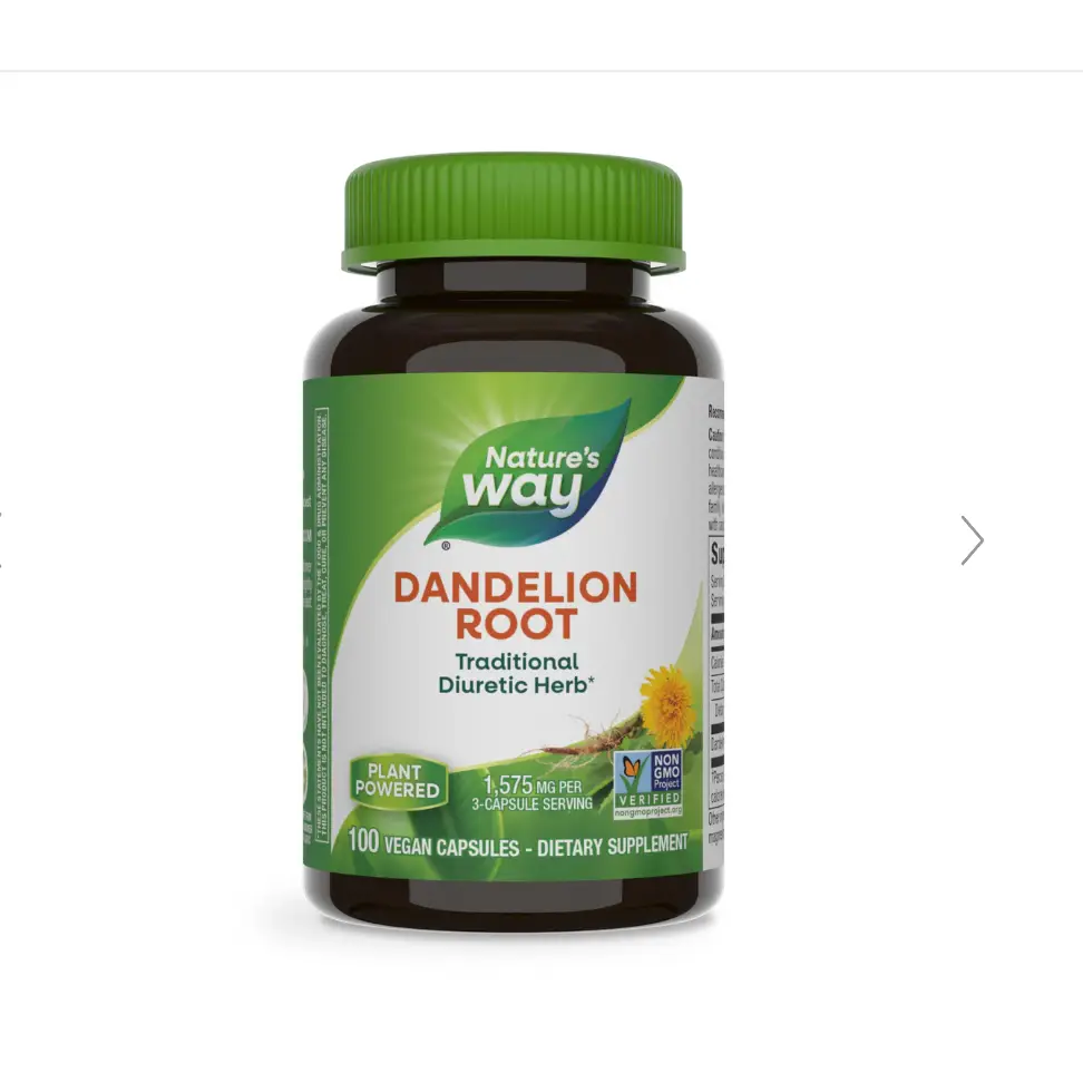 Dandelion Root Capsules - Supplements