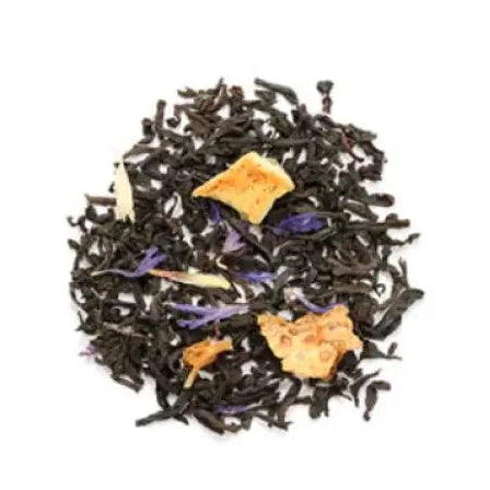 Earl Grey Creme’ Tea - Black Crème contains leaves bergamot vanilla flower petals and citrus zest. This blend provides