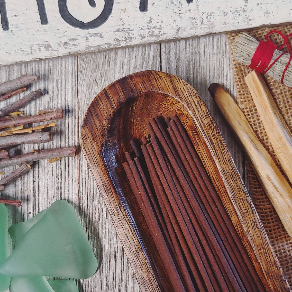 Egyptian Amber Hand Dipped Incense - Apothecary