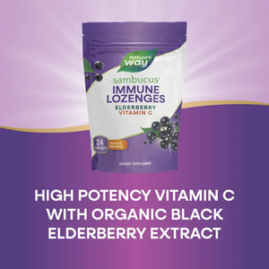 Elderberry Vitamin C Lozenges - Supplements