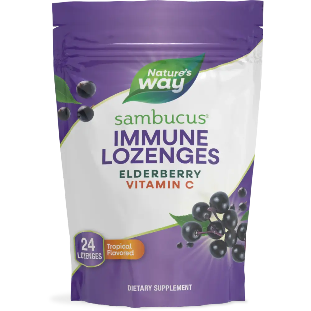 Elderberry Vitamin C Lozenges - Supplements