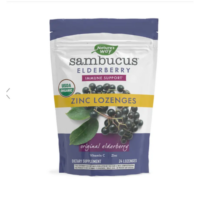 Elderberry Zinc Lozenges