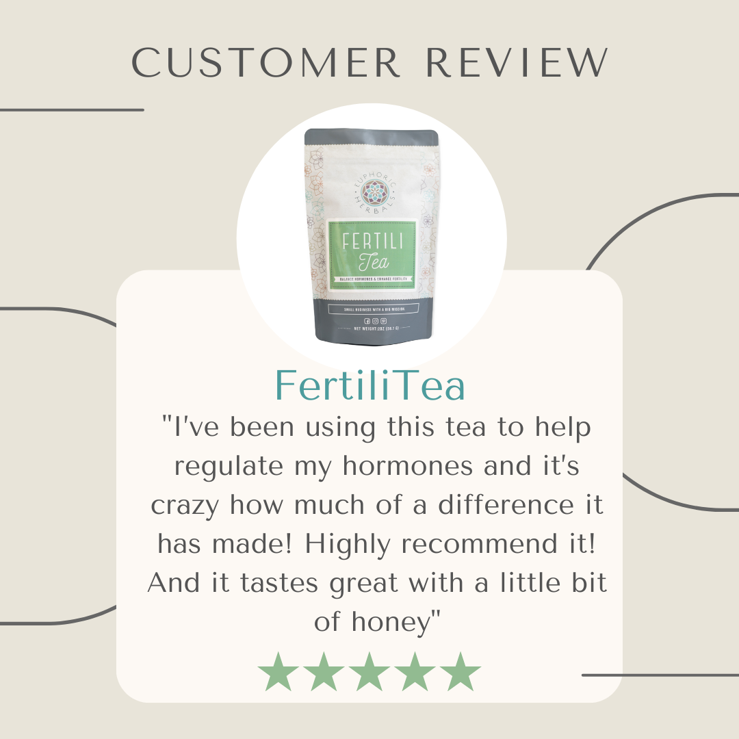 FertiliTea Hormone Balancing Tea - Pregnancy Boost your fertility with FertiliTea’s hormone-balancing loose leaf tea.