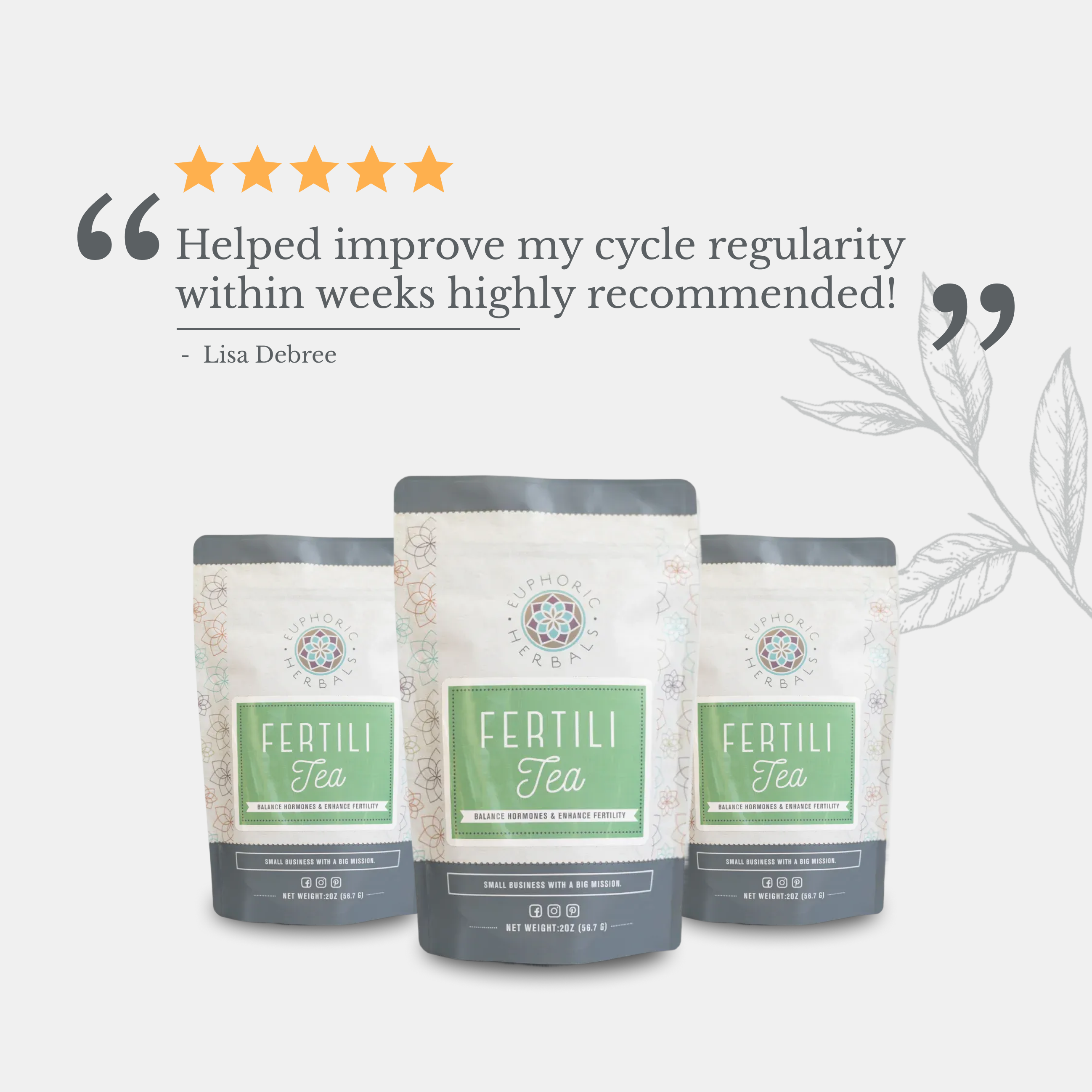 FertiliTea Hormone Balancing Tea - Pregnancy Boost your fertility with FertiliTea’s hormone-balancing loose leaf tea.