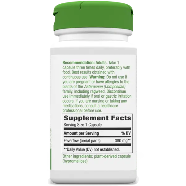 Feverfew Capsules - Supplements