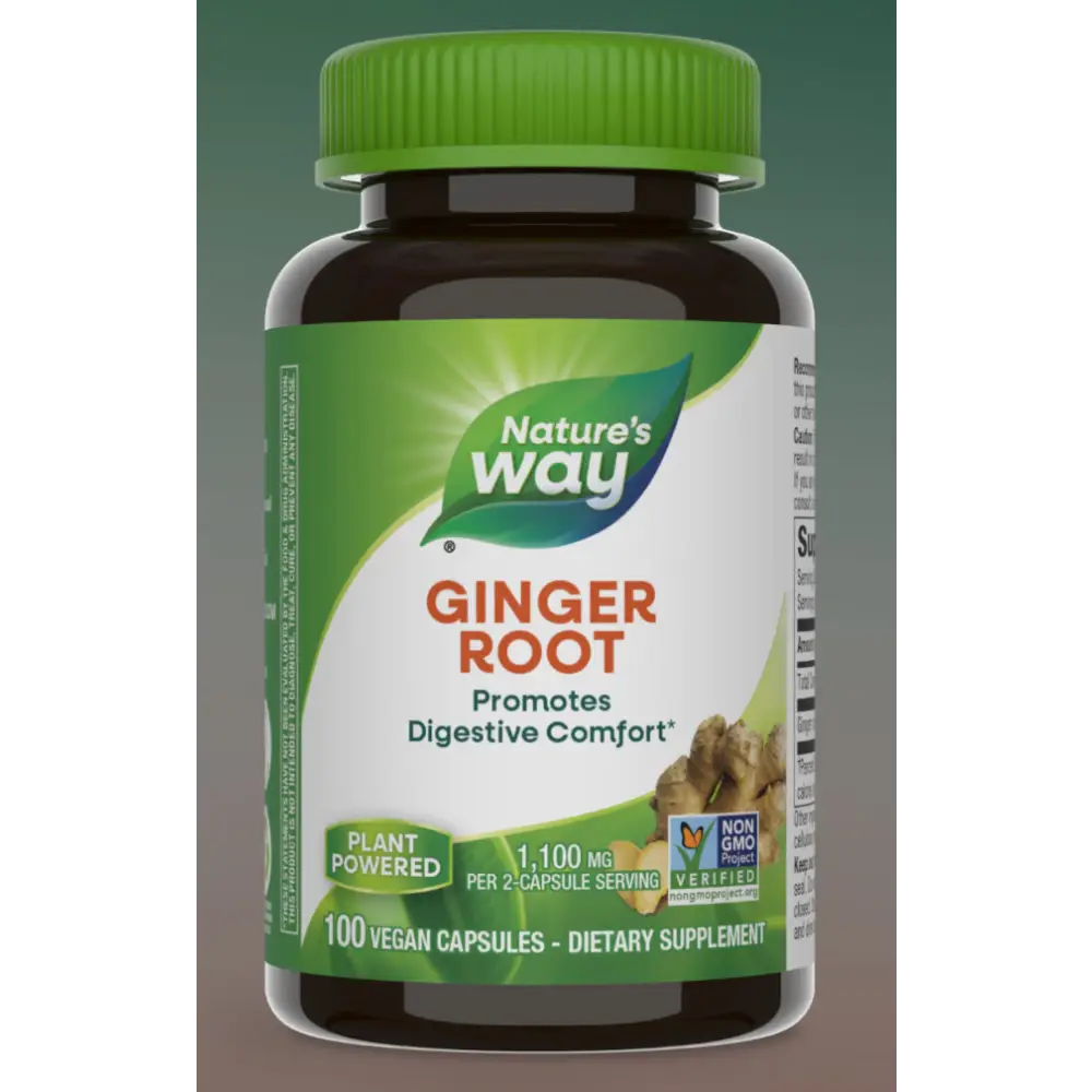 Ginger Root Capsules - Supplements