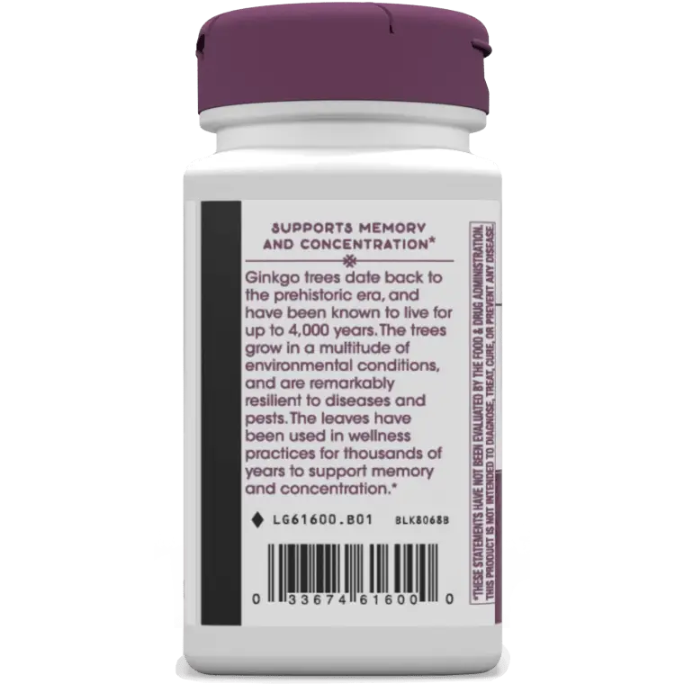 Ginkgo Tablets - Supplements