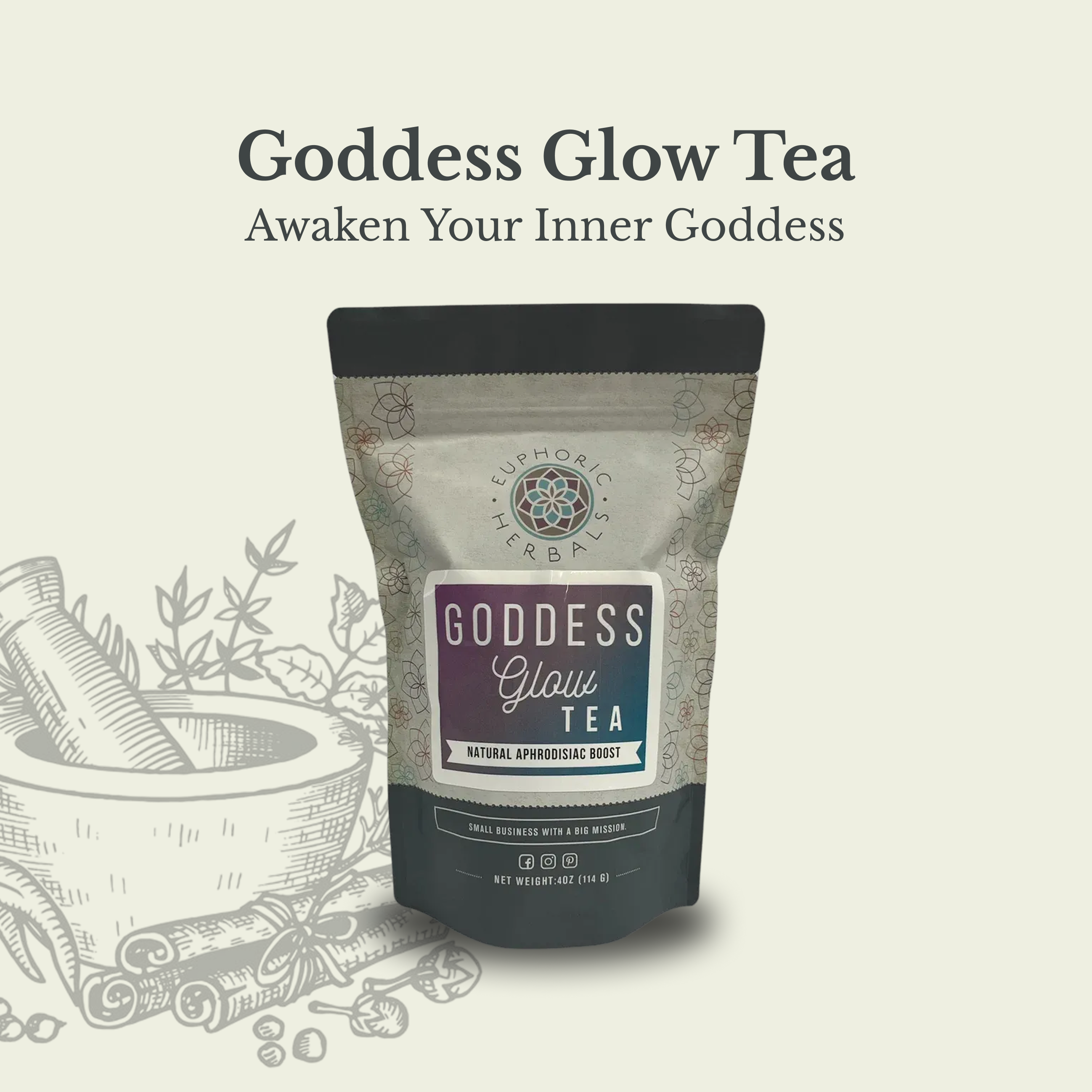 Goddess Glow Tea - 30 Cup Serving - Postpartum
