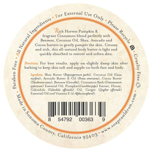 Harvest Pumpkin Cinnamon Body Butter - Care