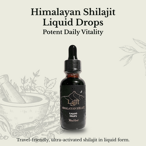 Himalayan Shilajit Liquid Drops - Apothecary