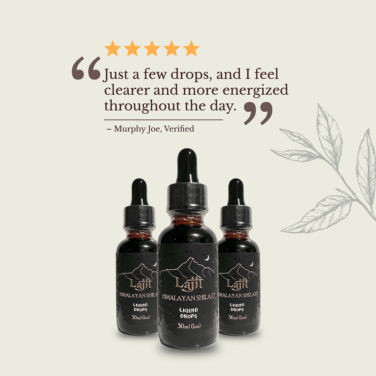 Himalayan Shilajit Liquid Drops - Apothecary