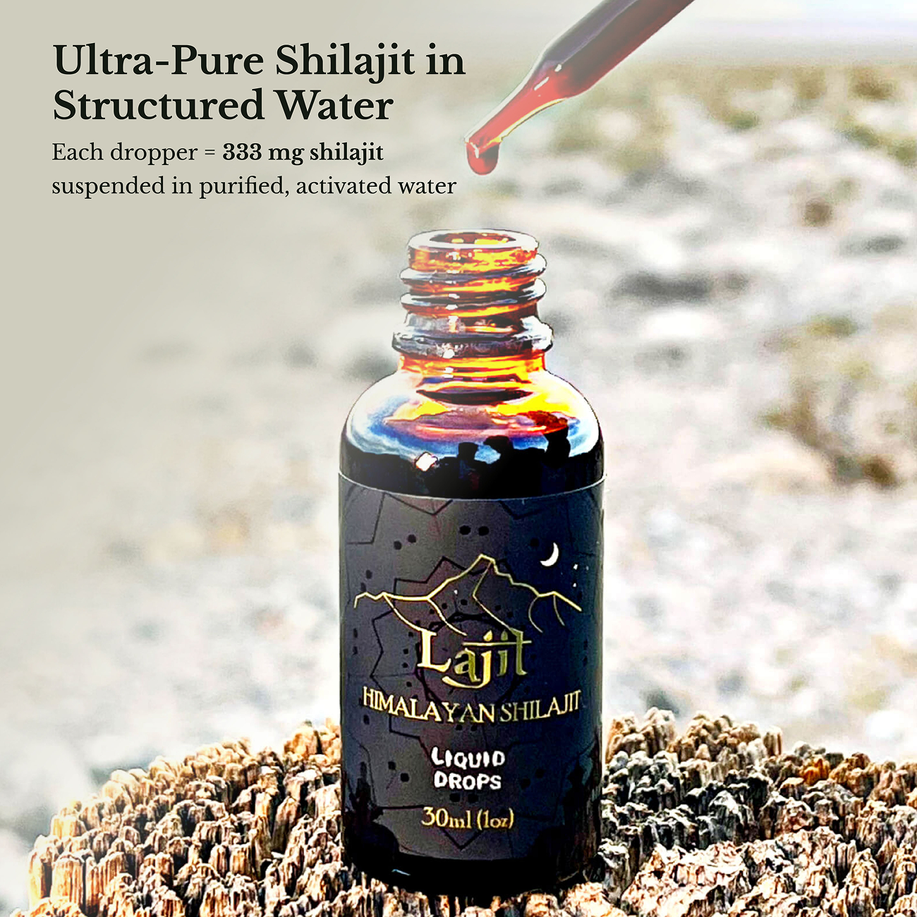 Himalayan Shilajit Liquid Drops - Apothecary