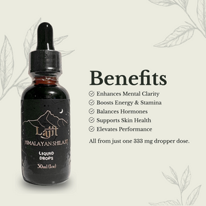 Himalayan Shilajit Liquid Drops - Apothecary