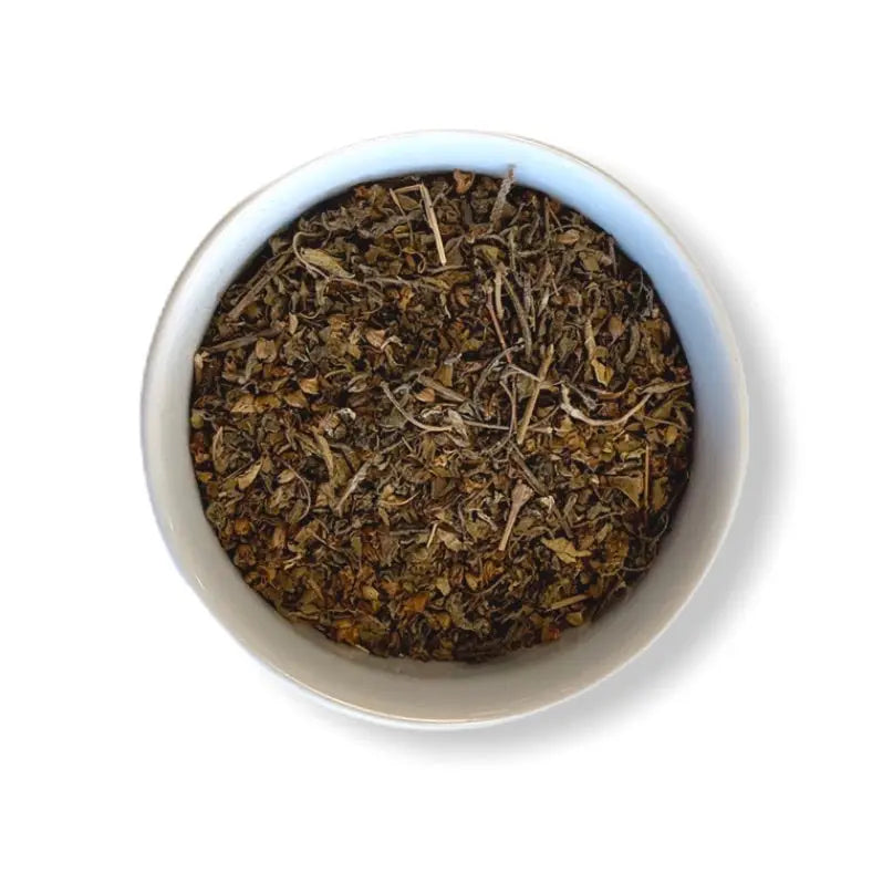 Holy Basil Blend - Herbal Tea This contains Tulsi varieties with adaptogenic properties. The infusion supports stress