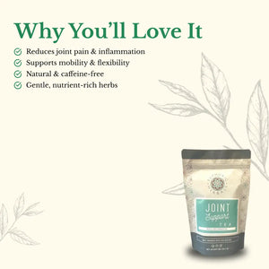 Joint Support Tea - TEA contains devil’s claw for inflammation and dandelion leaf toxins. This herbal infusion supports