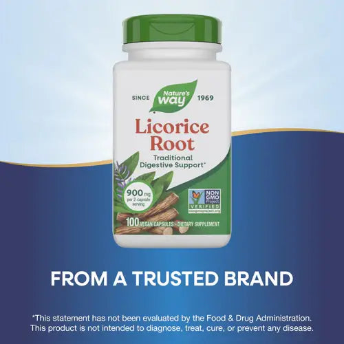 Licorice Root Capsules - Supplements