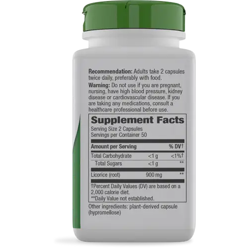 Licorice Root Capsules - Supplements