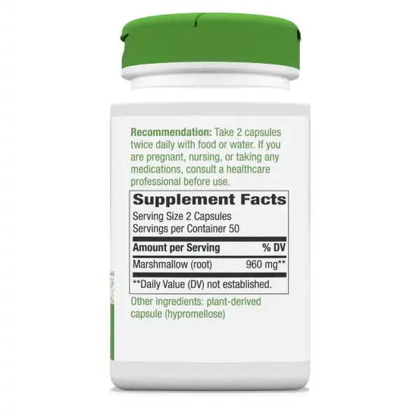 Marshmallow Root Capsules - Supplements