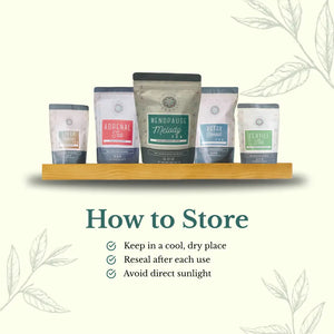 Menopause Melody Tea - TEA tea contains chaste tree black cohosh and wild yam root. This loose leaf herbal blend helps