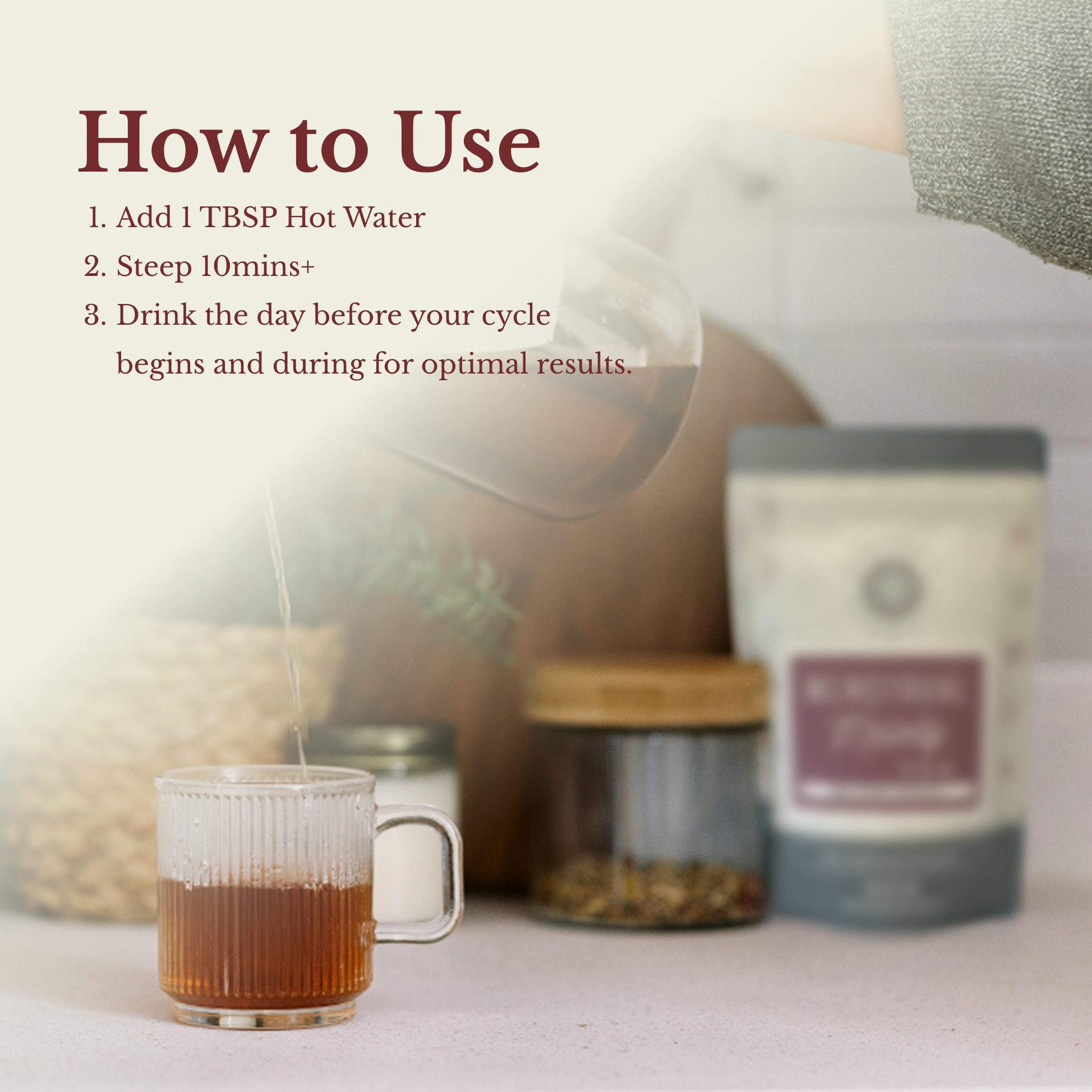 Menstrual Melody Tea - Home page for Hormone Balance & PMS Relief! Our herbal blend aids in menstrual support hormone