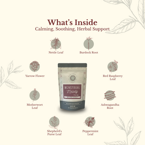 Menstrual Melody Tea - Home page for Hormone Balance & PMS Relief! Our herbal blend aids in menstrual support hormone