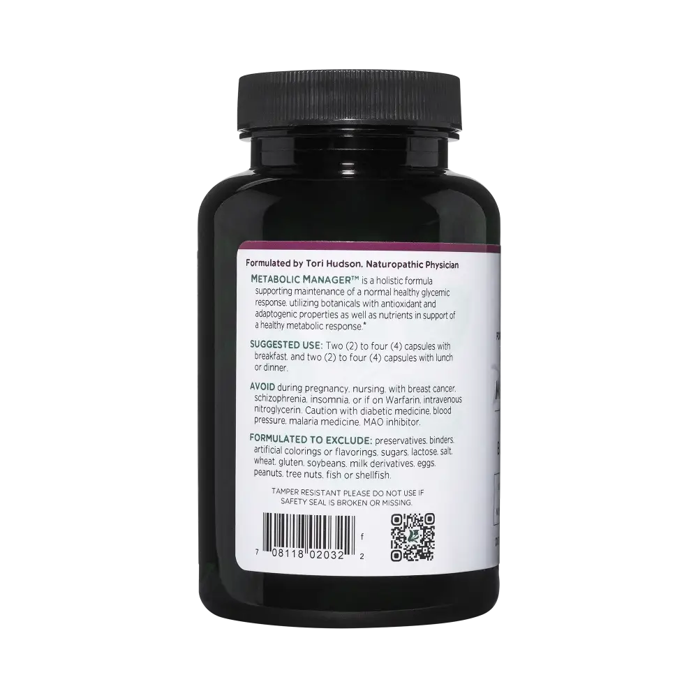 Metabolic Manager - Supplements