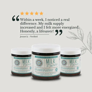 Milk Machine - Breastfeeding Supplement - Increase Supply Boost milk naturally with premium breastfeeding herbal