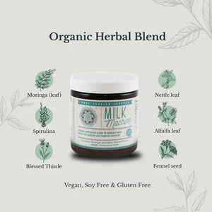Milk Machine - Breastfeeding Supplement - Increase Supply Boost milk naturally with premium breastfeeding herbal
