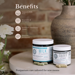Milk Machine & Dairy Diva Bundle - Increase Supply Boost lactation naturally with premium breastfeeding herbal