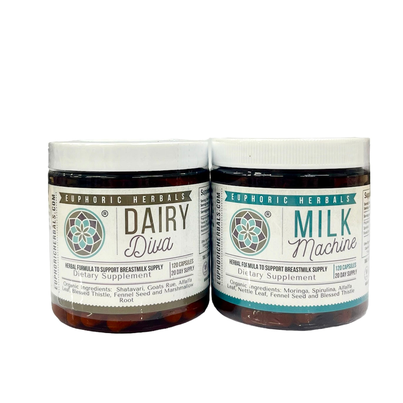 Milk Machine & Dairy Diva Bundle - Increase Supply Boost lactation naturally with premium breastfeeding herbal
