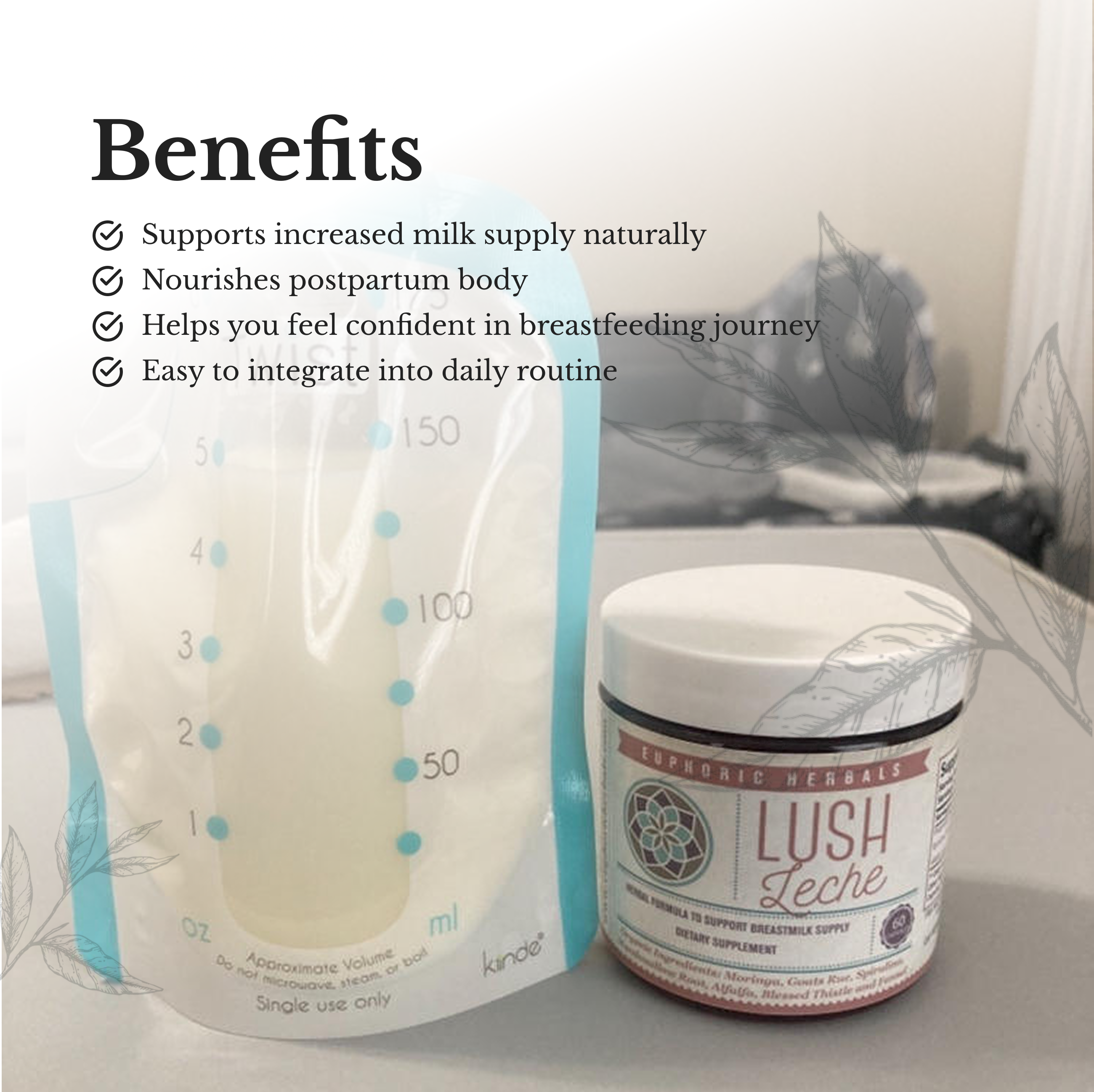 Milk Machine & Lush Leche Duo - Increase Supply Boost lactation naturally with premium breastfeeding herbal supplements