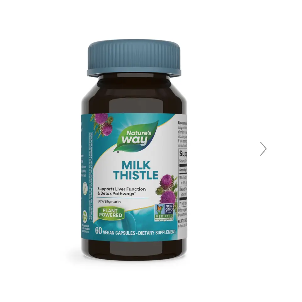 Milk Thistle Capsules - Supplements