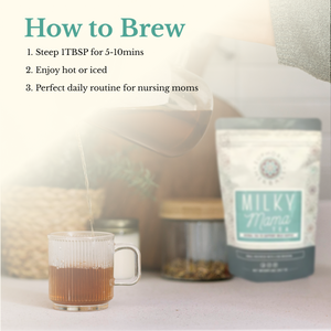 Milky Mama Tea - Home page Boost lactation naturally with premium breastfeeding herbal supplements for postpartum.